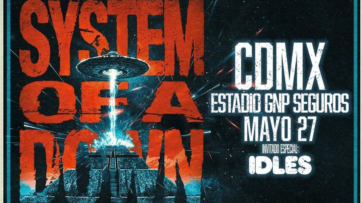 El rugido de Armenia en la CDMX: System Of A Down toma el Estadio GNP con un lleno histórico