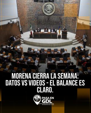 Morena cierra la semana: datos vs videos – el balance es claro
