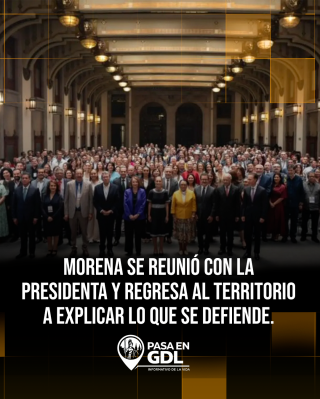 Morena se reunió con la presidenta y regresa al territorio a explicar lo que se defiende