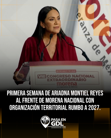 Ariadna Montiel concluye su primera semana al frente de MORENA Nacional