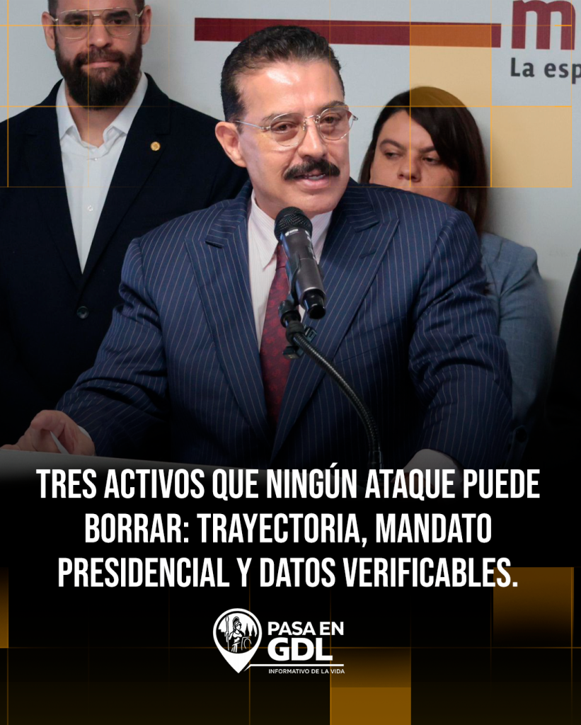 Tres activos que ningún ataque puede borrar: trayectoria, mandato presidencial y datos verificables