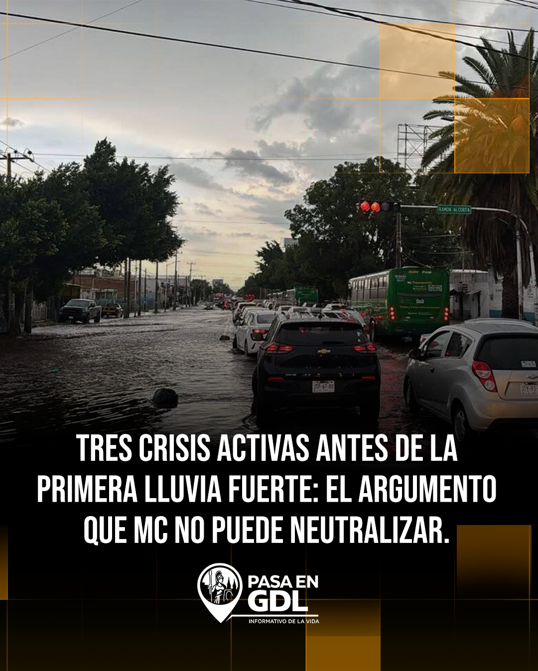 Tres crisis activas antes de la primera lluvia fuerte: el argumento que MC no puede neutralizar