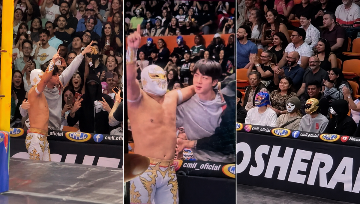 ¡Ídolos del Ring! BTS causa furor tras asistir «de incógnito» a la Arena México