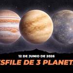 Cita cósmica: Mercurio, Venus y Júpiter se alinearán esta noche en un espectacular desfile planetario