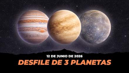 Cita cósmica: Mercurio, Venus y Júpiter se alinearán esta noche en un espectacular desfile planetario