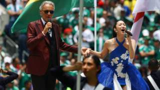 ¡Al estilo del Super Bowl! Shakira, Bocelli y estrellas mexicanas encienden la espectacular inauguración del Mundial 2026