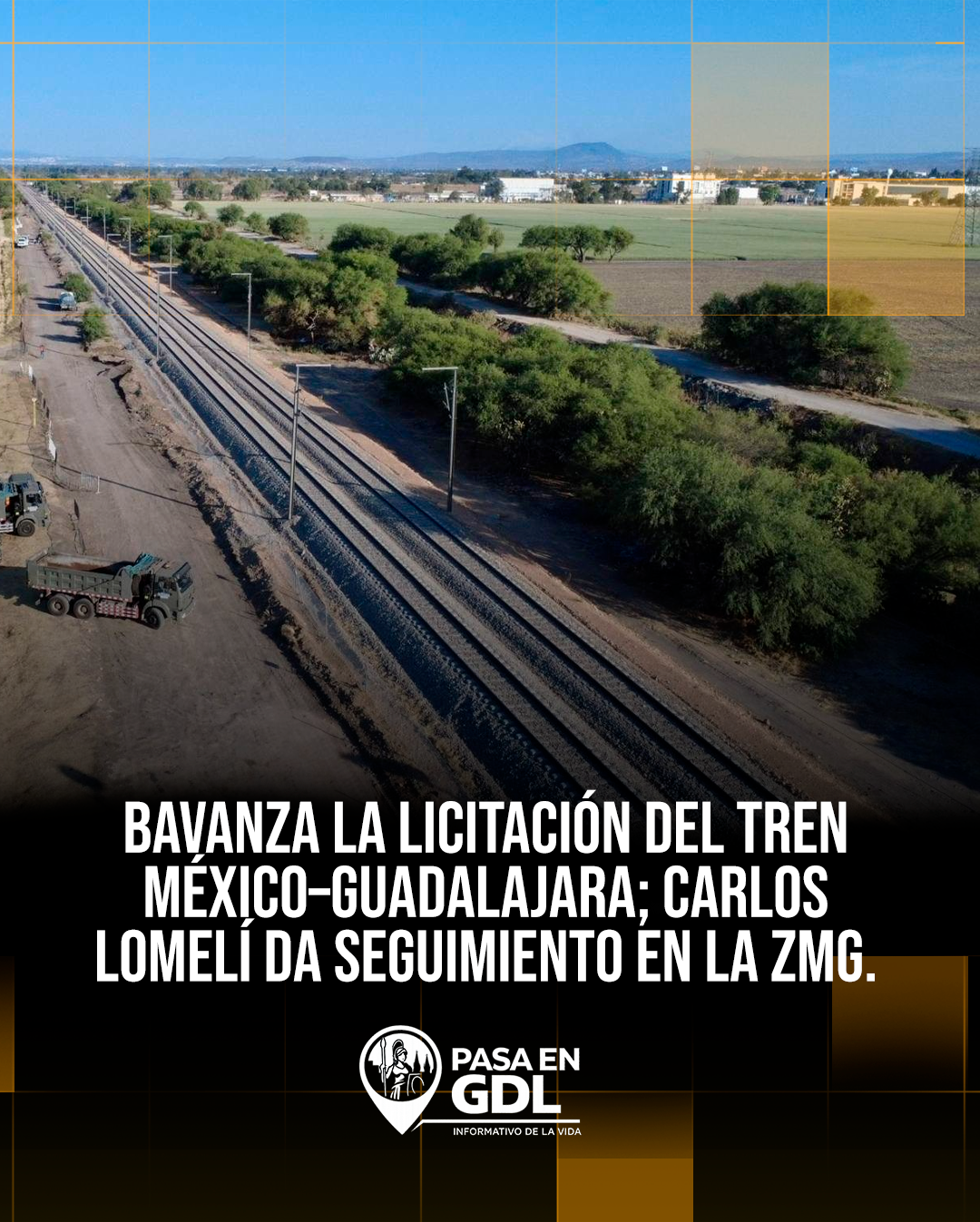 Tren León-Guadalajara avanza