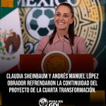 MORENA llega al Mundial con el proyecto unido y la soberanía como bandera