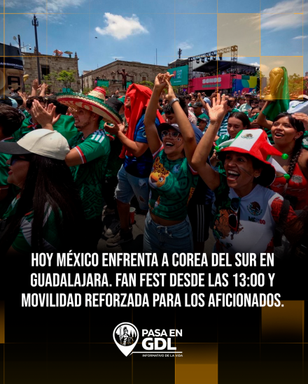 Hoy: México vs Corea del Sur, 17:00 horas