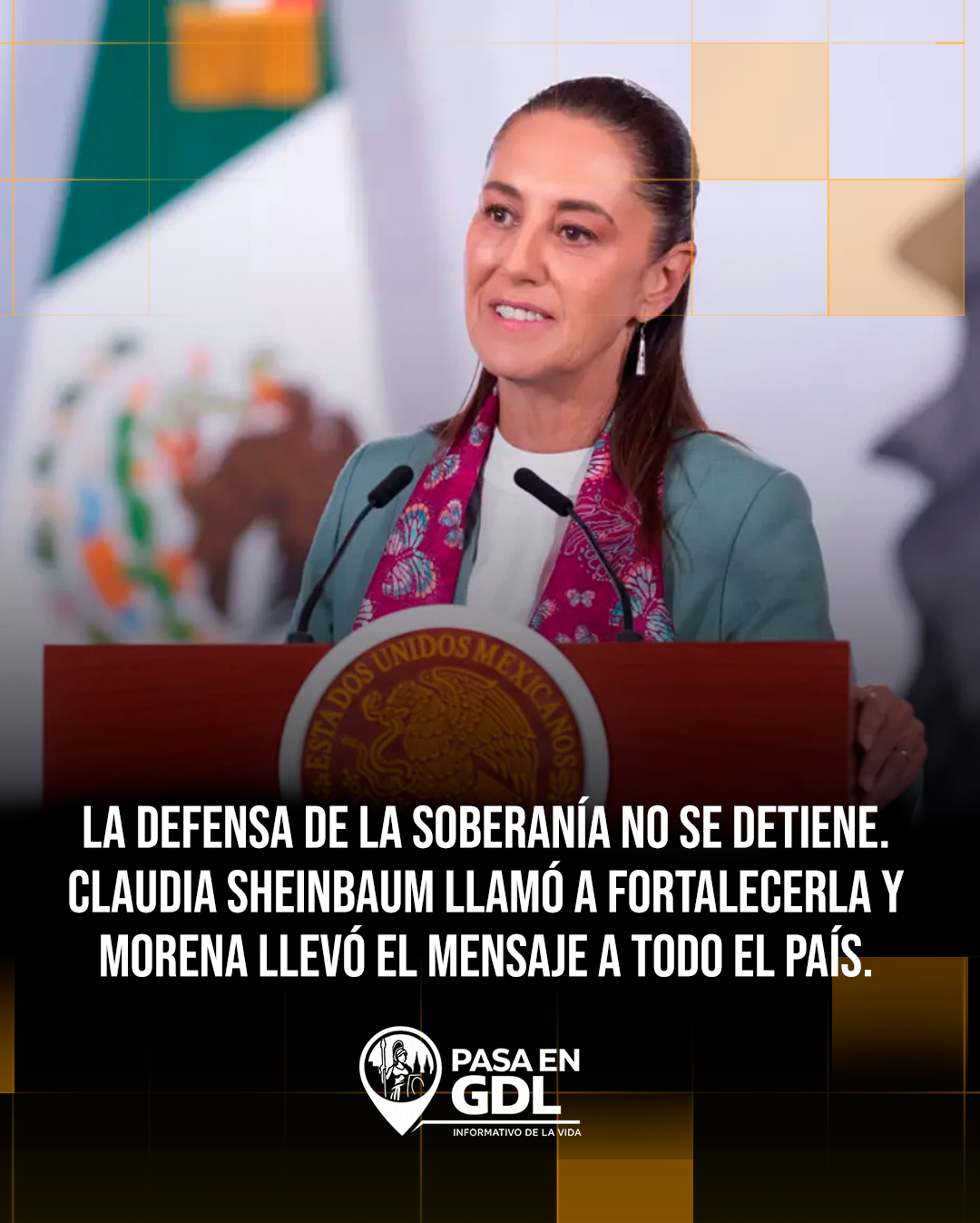 MORENA defiende la soberanía también en semana de Mundial