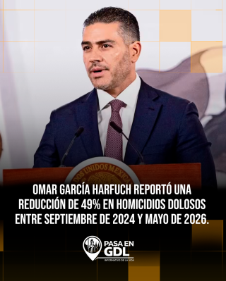 49% menos homicidios en dos años