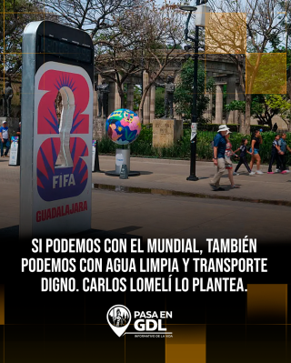 Si podemos con el Mundial, también podemos con el agua limpia y el transporte…
