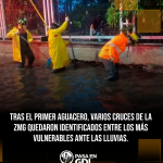 Lluvias: qué cruces evitar