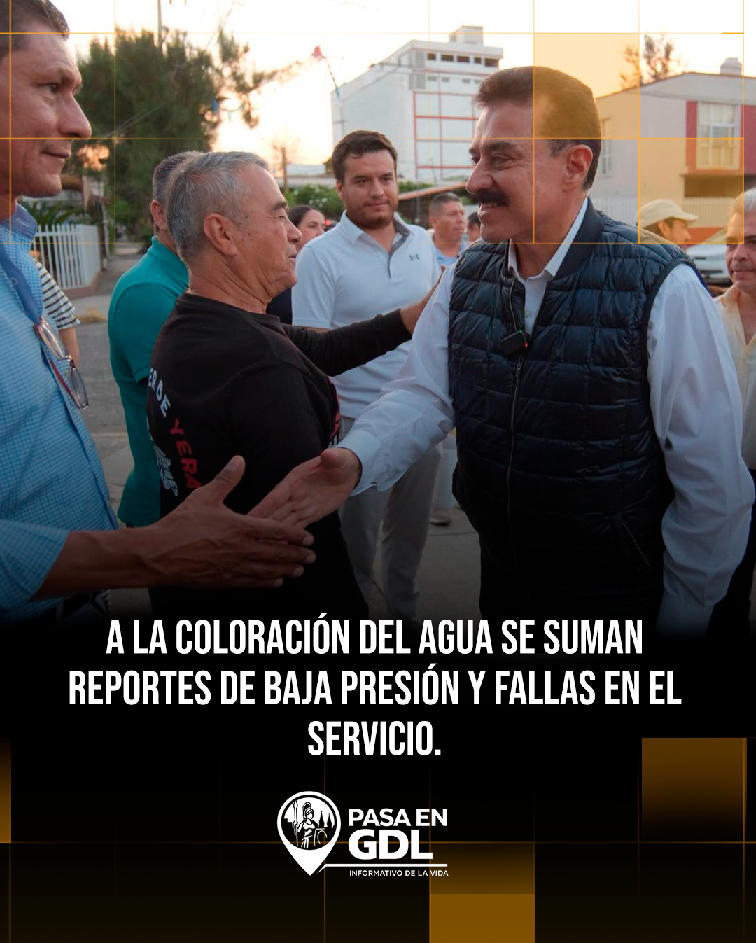 Reportes vecinales de baja presión, servicio irregular y fallas de drenaje