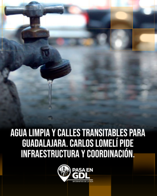 Calles que no se inundan