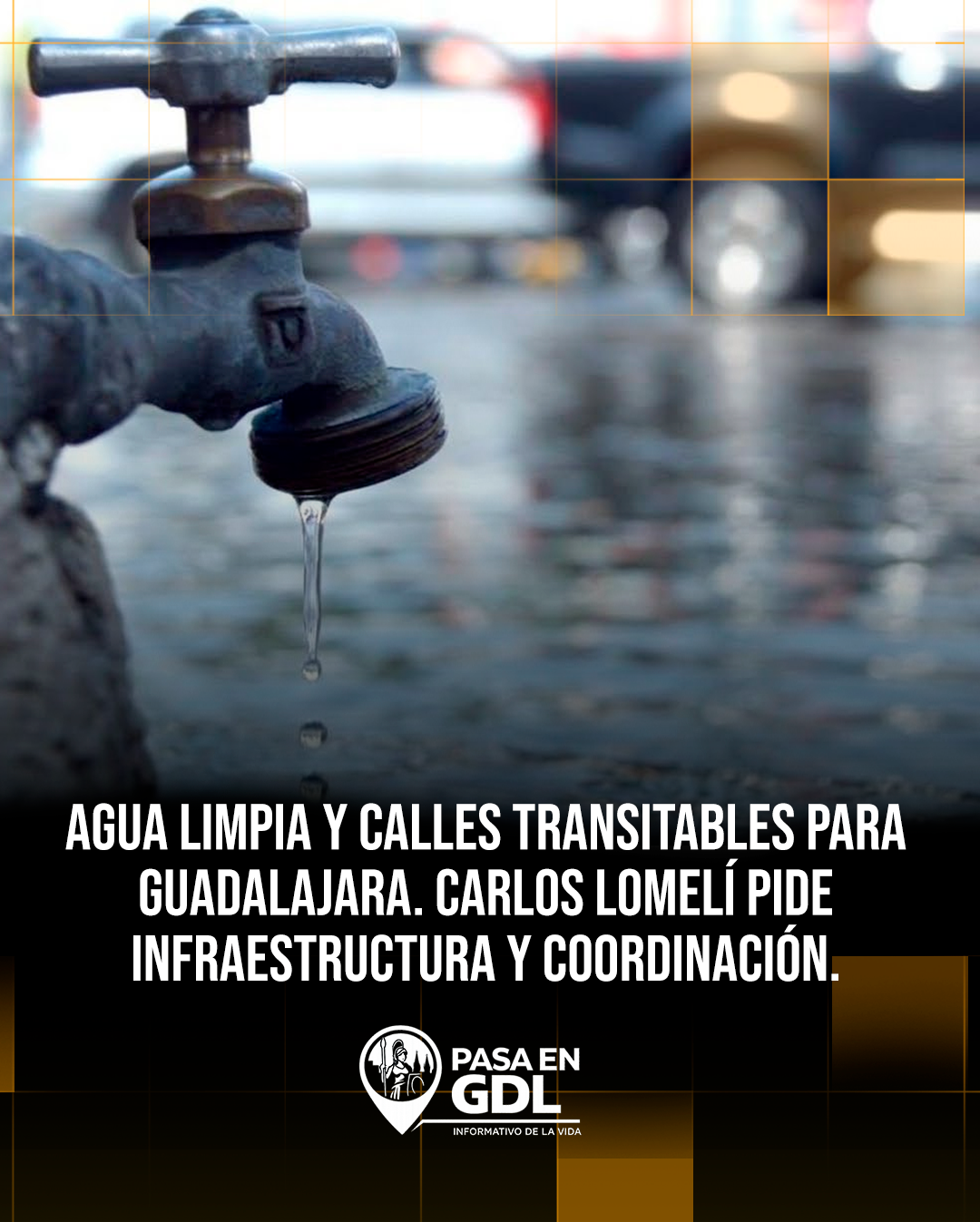 Calles que no se inundan