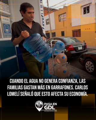 El agua también impacta la economía del hogar
