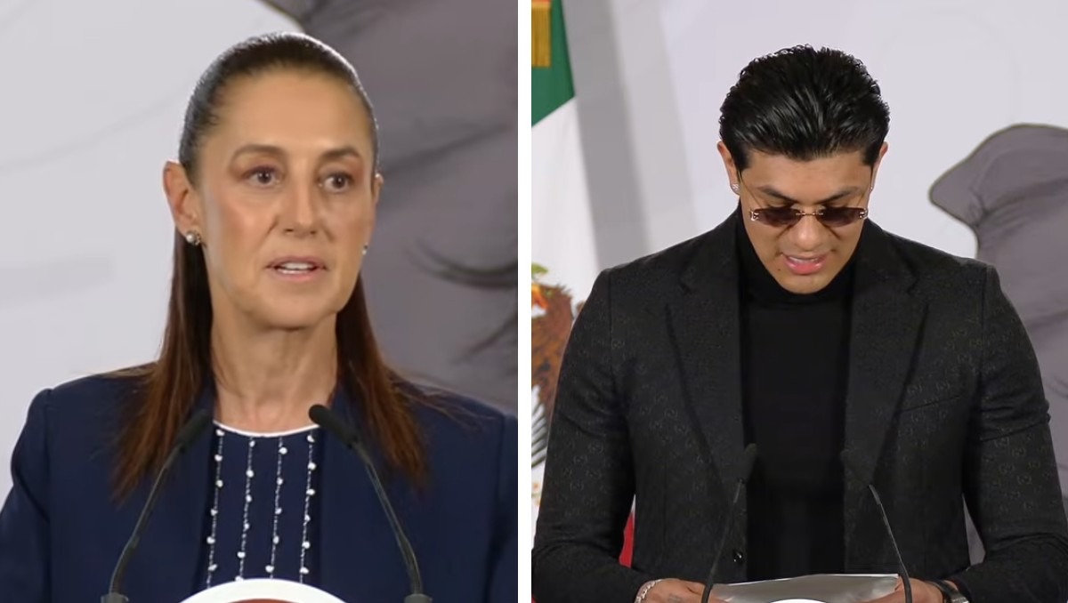 ¡El reguetón llegó a Palacio Nacional! El Bogueto se presenta en «La Mañanera» e interpreta «Mi barrio»