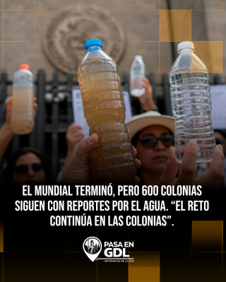 El agua sigue siendo una prioridad
