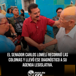El recorrido levantó el diagnóstico colonia por colonia con los propios habitantes