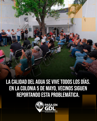 La calidad del agua no es una discusión lejana. En la colonia 5 de Mayo, vecinos siguen compartiendo testimonios sobre un problema que afecta su vida diaria.