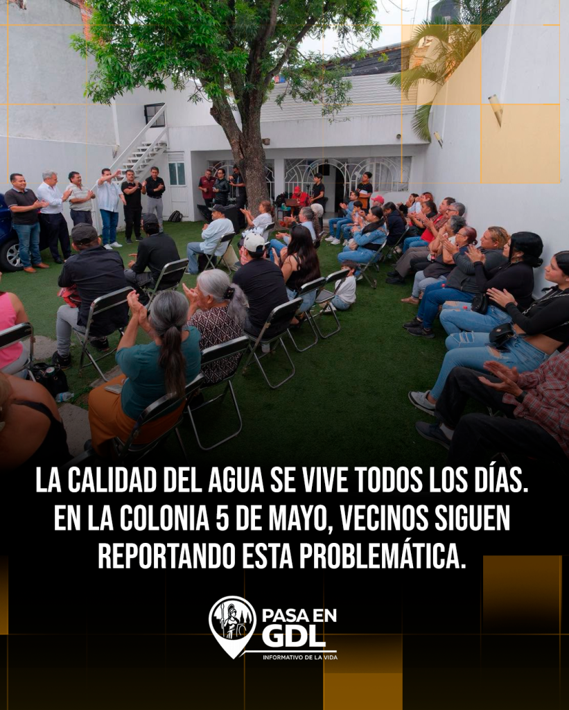La calidad del agua no es una discusión lejana. En la colonia 5 de Mayo, vecinos siguen compartiendo testimonios sobre un problema que afecta su vida diaria.