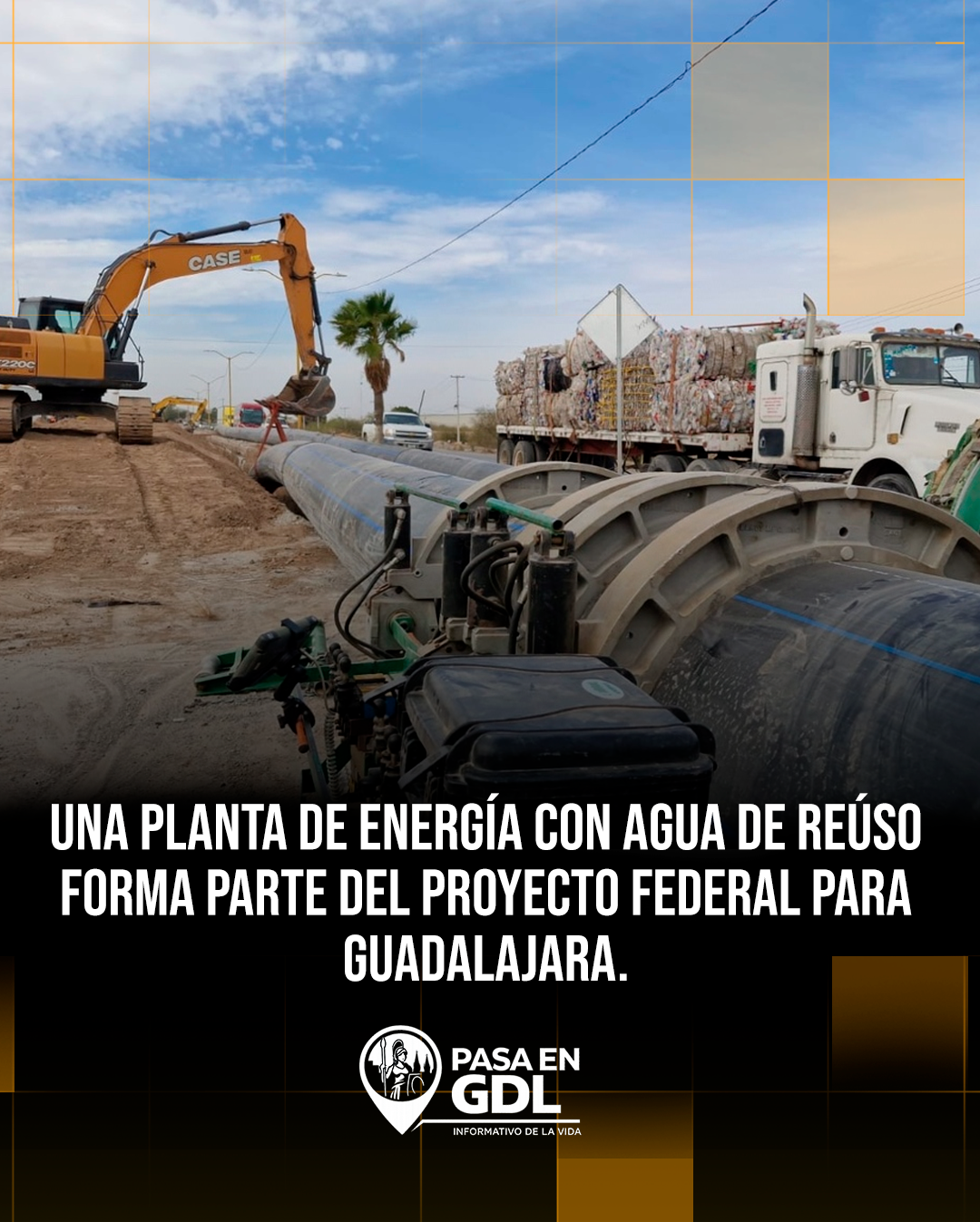 Agua de reúso para infraestructura energética